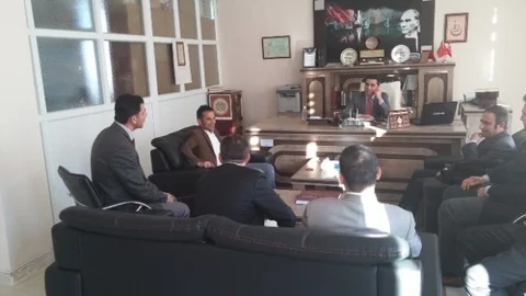 Kaymakam Ergül İlçe Müftülüğü'nü Ziyaret Etti