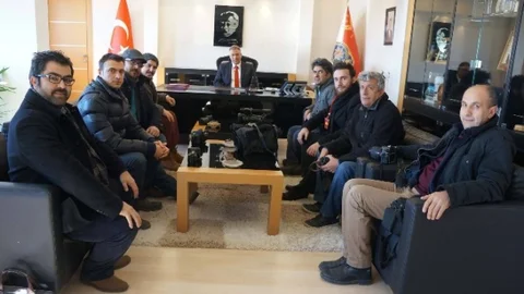 Edirne Basın Kulübü'nden İl Emniyet Müdürü Erdoğan'a Ziyaret