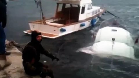 Fırtına Bandırma'da Balıkçı Teknesini Batırdı
