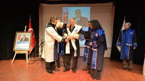 Çomü'den Hasan Celal Güzel'e Fahri Doktora