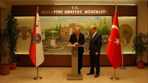 Gaziantep Cumhuriyet Başsavcısı Emniyet Müdürünü Ziyaret Etti