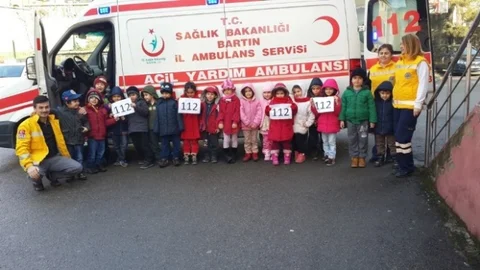 İl Sağlık Müdürü Koç ''Miniklere 112 Bilinci Aşılanıyor''