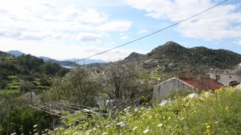 Türkiye'de Kar Marmaris'te Bahar