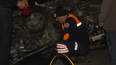 Kastamonu'da Feci Kaza 2 Ölü 3 Yaralı