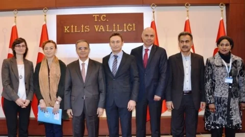Bm Çalışma Örgütü Türkiye Temsilcisi Kilis'i Ziyaret Etti