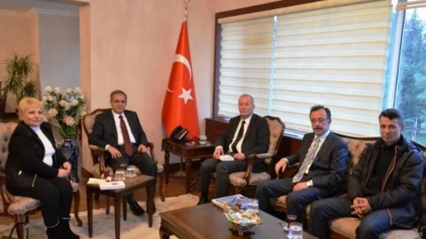 Ulusal Basın Mensuplarından Vali Süleyman Tapsız'a Ziyaret