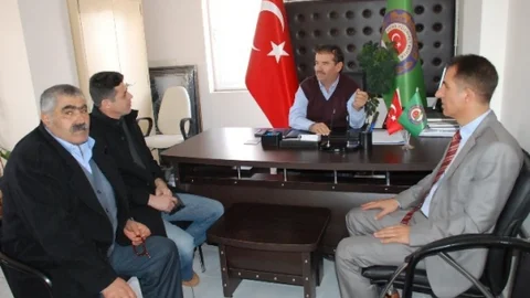 Didim İlçe Tarım Müdürü Yaşar'dan Ziraat Odasına Hayırlı Olsun Ziyareti..