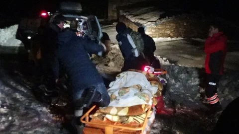 Bulanık'ta Hasta Kurtarma Operasyonu
