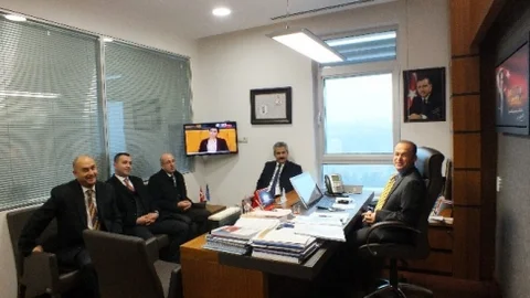 MHP İl Başkanı Yılmaz'dan AK Parti Milletvekili Akgün'e Ziyaret