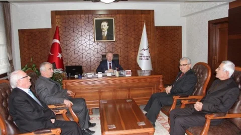 CHP'nin Yeni İl Yönetiminden Vali Ceylan'a Ziyaret