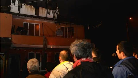 Düzce'de ev yangını