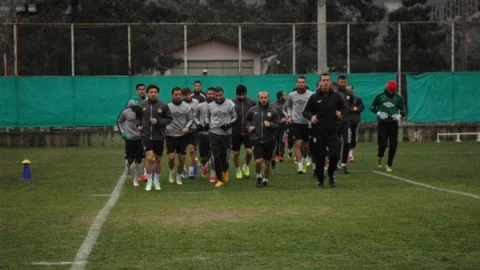 Giresunspor Bucaspor Maçı Hazırlıklarına Devam Ediyor