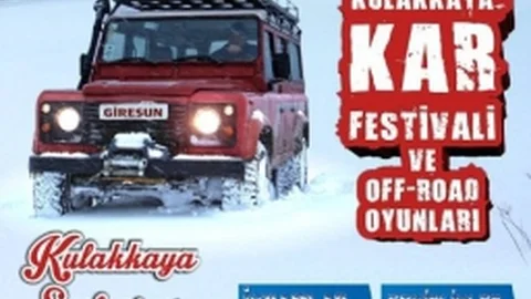 Giresun'da Kış Renkli Geçiyor