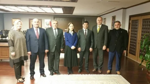 Ali İnci'den Bakan İslam'a Ziyaret