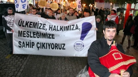 TMMOB'dan 'torba Yasa' Yürüyüşü