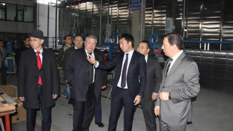 Kırgız Heyet Bartınlı Sanayicileri Ziyaret Etti