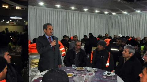 Başkan Akkaya'dan Belediye Personeline Herse