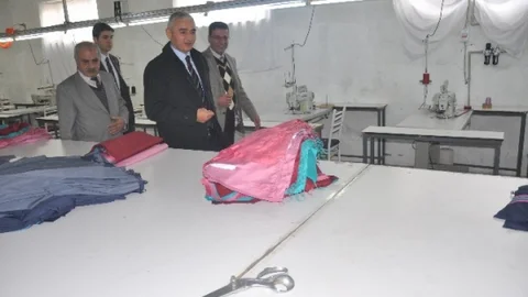 Kaymakam Baştürk Tekstilcilerin Sorunlarını Dinledi