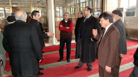 Vakıflar Bölge Müdürlüğü'nden Eskisaray Camii'ne İnceleme