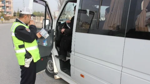 Elazığ'da Okul Servisleri Denetimi