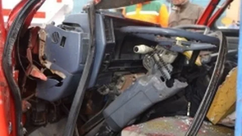 Malatya'da Trafik Kazası 2 Yaralı