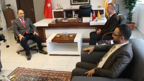 Ortak Değer Malatya Derneği Rektör Çelik'i Ziyaret Etti