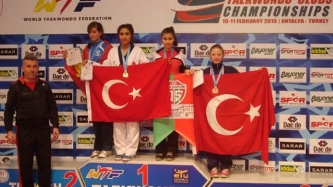 Avrupa Kulüpler Arası Tekvando Şampiyonası'na Osmaneli Damga Vurdu