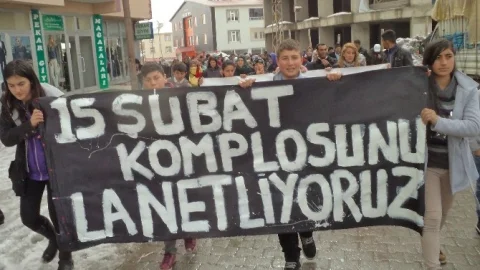 Varto'da 15 Şubat Protestosu