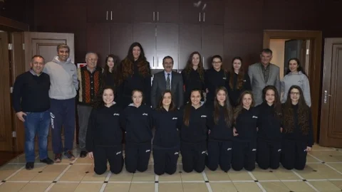 Filenin Sultanları Başkan Ataç'ı Ziyaret Etti