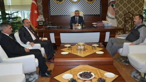 Başkan Baran Üzülmez'i Ağırladı
