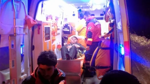 AFAD Ekipleri Mide Rahatsızlığı Bulunan Vatandaşı Hastaneye Ulaştırdı