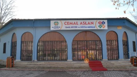 Cemal Aslan Temel Beceri Ve Eğitim Merkezi Salı Günü Açılıyor