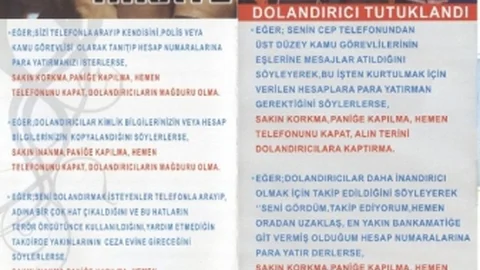 Kayseri'de 'bilgilendirme Projesi' Sayesinde 1 Milyon 578 Bin Tl'nin Dolandırıcıların Eline Geçmesi Engellendi
