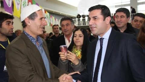 HDP Eş Genel Başkanı Selahattin Demirtaş Bingöl'de