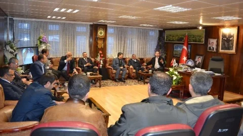 İstanbullu Muhtarlardan Başkan Asya'ya Ziyaret