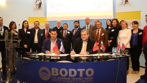 Bodrum'dan Rusya'ya Tanıtım Atağı