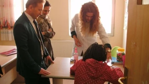 Kaymakam Tanrıkulu Rehabilitasyon Merkezini Ziyaret Etti