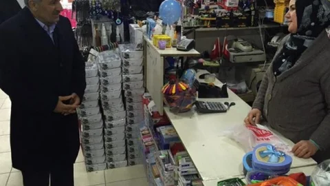 Milletvekili Şahin Esnafları Ziyaret Etti