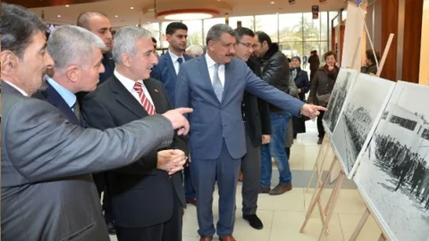 Atatürk'ün Malatya'ya Gelişi Yıl Dönümü Nedeniyle Resim Sergisi Açıldı