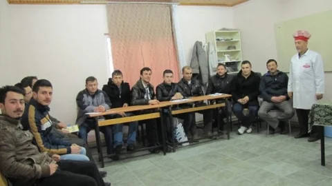 Hisarcık'ta ”Aşçı Çırağı“ Kursu
