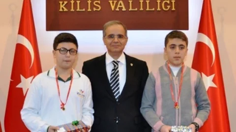 TEOG Birincileri Ödüllerini Aldılar