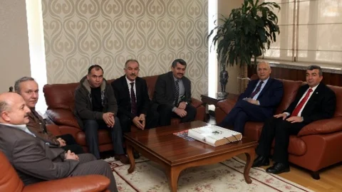 Sinoplular'dan Yenimahalle Belediye Başkanı Yaşar'a Ziyaret