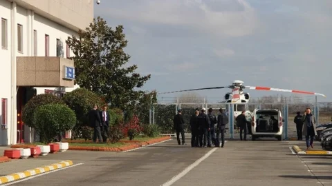 Başbakan Davutoğlu Samsun'dan Helikopterle Ordu'ya Geçti