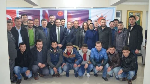 Aday Adayı Özkan AK Parti Teşkilatını Ziyaret Etti