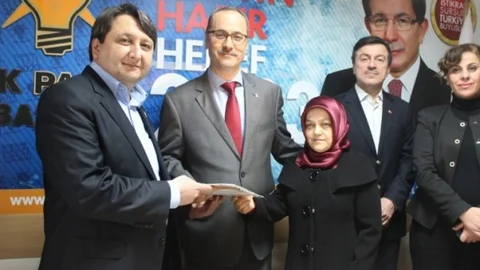 Emin Özkan Adaylık Başvurusunu Yaptı