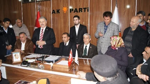 AK Parti Kars Milletvekilleri Kağızman'da