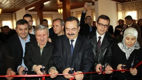 Çubuk'ta Müzenin İçerisine Nikah Salonu Açıldı