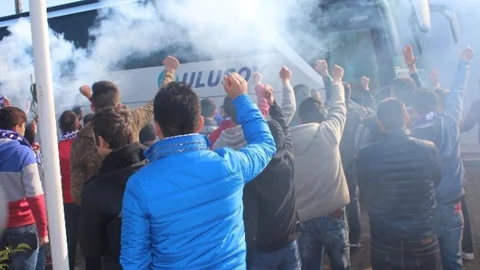 Orduspor'a Coşkulu Karşılama