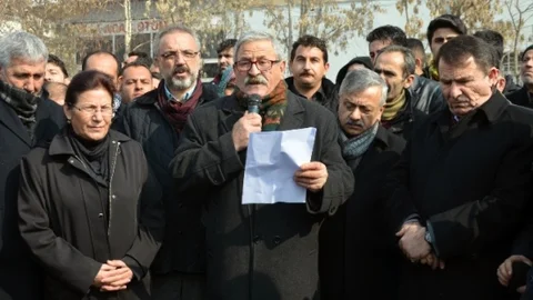 Ağrı'da 15 Şubat Protestosu