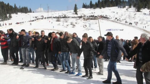 Giresun'da Kar Festivali Düzenlendi